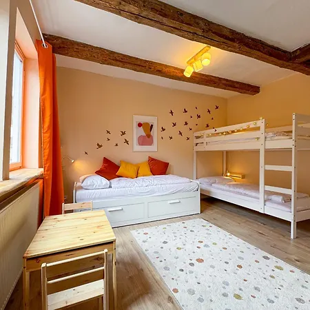 Haus Ludwig - Saniertes Fachwerkhaus Im Harz - 12 Personen Feriehus