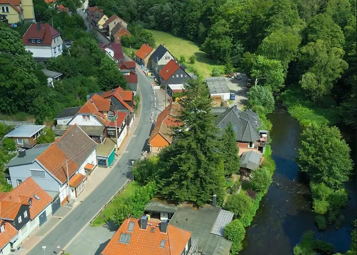 Feriehus Haus Ludwig - Saniertes Fachwerkhaus Im Harz - 12 Personen