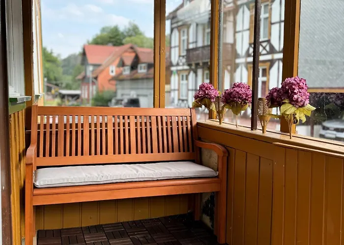 Dom wakacyjny Haus Ludwig - Saniertes Fachwerkhaus Im Harz - 12 Personen Thale