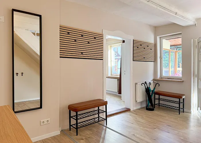 Haus Ludwig - Saniertes Fachwerkhaus Im Harz - 12 Personen Feriehus *