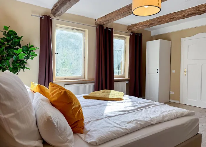 Haus Ludwig - Saniertes Fachwerkhaus Im Harz - 12 Personen * Thale