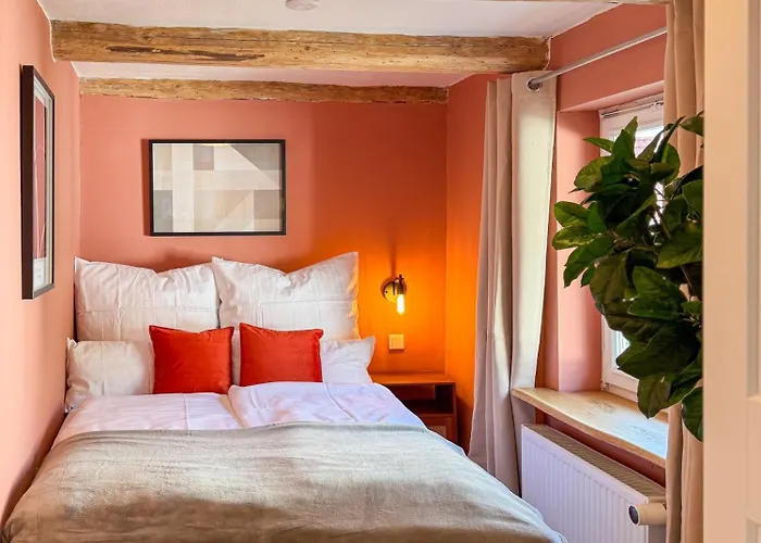 Feriehus Haus Ludwig - Saniertes Fachwerkhaus Im Harz - 12 Personen