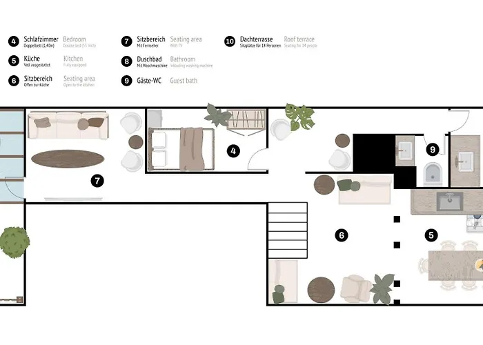 Haus Ludwig - Saniertes Fachwerkhaus Im Harz - 12 Personen Semesterbostad Thale