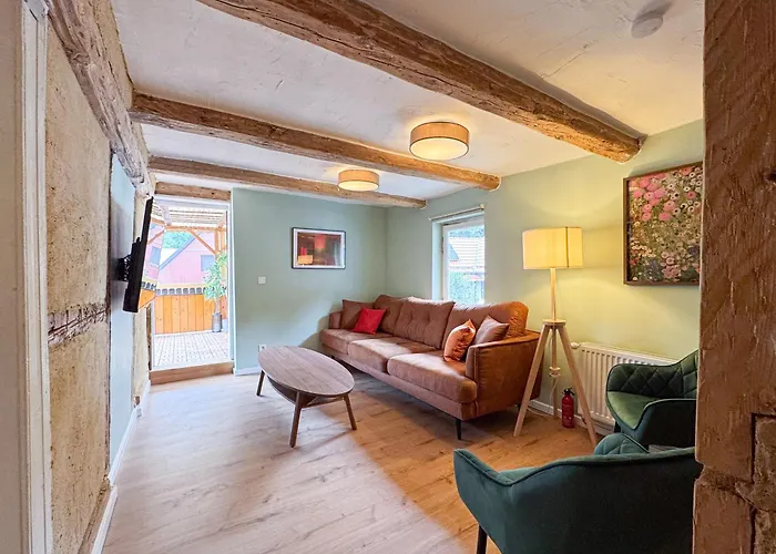 Haus Ludwig - Saniertes Fachwerkhaus Im Harz - 12 Personen Feriehus *