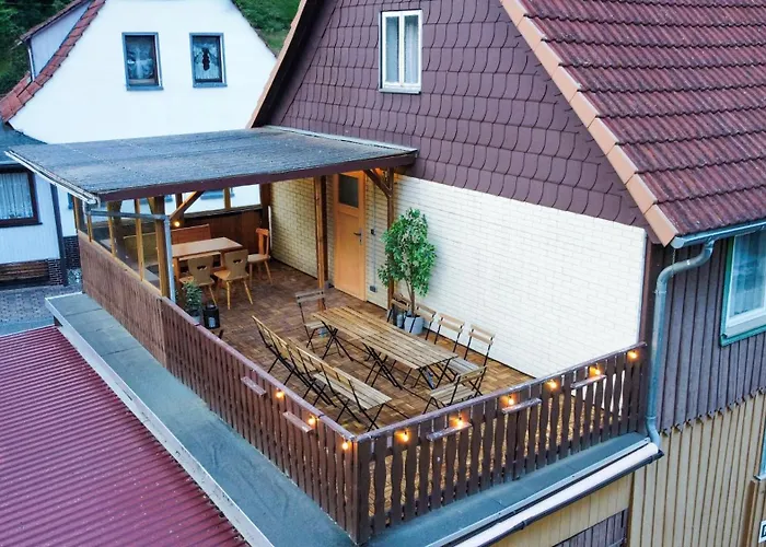 Haus Ludwig - Saniertes Fachwerkhaus Im Harz - 12 Personen * Thale